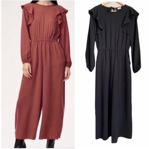 Aritzia Wilfred Fleurette Long Sleeve Jumpsuit - Picture 1 of 7